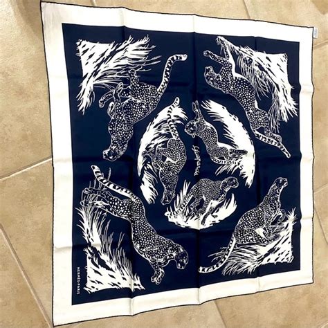 hermes panther scarf